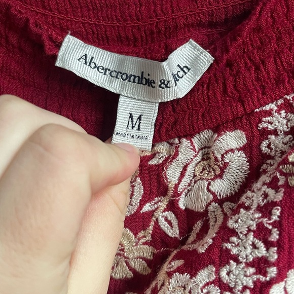 Abercrombie and Fitch peasant boho Romper size M - Picture 3 of 10